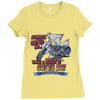 ride free Ladies Fitted T-Shirt