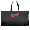 gay pride catcher funny Weekender Totes