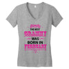 The Best Grammy Was Born In February Women's V-Neck T-Shirt