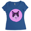 catsfinal recovered Women's Triblend Scoop T-shirt