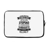 Super Cool Stepdad Of A Freaking Awesome Granddaughter Laptop sleeve