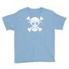 onepiece  straw hat crew flag luffy pirates anime Youth Tee