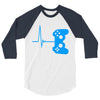 game heart beat 3/4 Sleeve Shirt