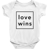 Love Wins Baby Onesie