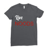 live noods Ladies Fitted T-Shirt