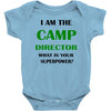 camp director Baby Bodysuit