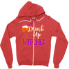 drink up witches Zipper Hoodie