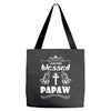 I Am One Blessed Papaw Tote Bags