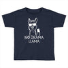 no drama llama Toddler T-shirt