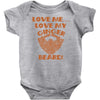 love me love my ginger beard Baby Onesie