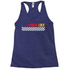 Fire White Racerback Tank