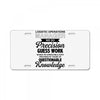 logistic operator manager we do precision guess work based on unreliab License Plate