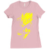 son goku dragonball z fun Ladies Fitted T-Shirt