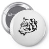 tribal tiger Pin-back button