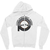 duct tape   a cosplayer's best friend Zipper Hoodie