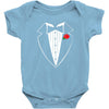 rose tuxedo t shirt Baby Onesie