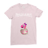 Pregosaurus Girl Ladies Fitted T-Shirt