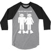 never dive alone scuba diving 3/4 Sleeve Shirt