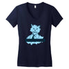 cat person Women's V-Neck T-Shirt