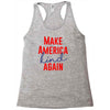 make america kind again Racerback Tank