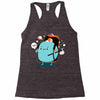 pluto is on vacations Racerback Tank