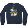 kings are born in 1956 Crewneck Sweatshirt