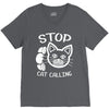 stop cat calling V-Neck Tee