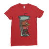 delicious aqua teens Ladies Fitted T-Shirt