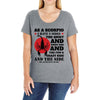 as a scorpio i have 3 sides Ladies Curvy T-Shirt