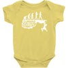 climbing evolution Baby Onesie