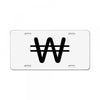 dauble License Plate