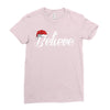 believe Ladies Fitted T-Shirt