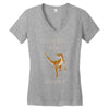 velociraptor Women's V-Neck T-Shirt
