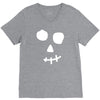 face skull V-Neck Tee