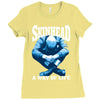 skinhead a way of life blue ideal birthday gift present. Ladies Fitted T-Shirt