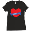 grenfell tower Ladies Fitted T-Shirt