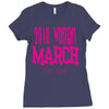 2018 Women's March On USA Ladies Fitted T-Shirt