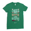 hippie Ladies Fitted T-Shirt