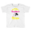 my pitbull is a sweetheart Toddler T-shirt
