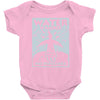 water is sacred no pipelines Baby Onesie
