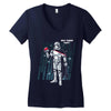 rare shiny trooper Women's V-Neck T-Shirt