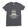 premium vintage 1998 classic perfectly aged limited edition Ladies Fitted T-Shirt