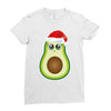 santa avocado Ladies Fitted T-Shirt