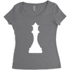 Chess Queen Family Matching Women's Triblend Scoop T-shirt