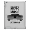 driver picks the music passenger shuts his cakehole iPad 3 and 4 Case