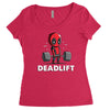 deadlift Women's Triblend Scoop T-shirt