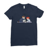 aliens Ladies Fitted T-Shirt