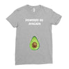 Powered By Avocado Ladies Fitted T-Shirt