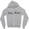 and what Zipper Hoodie