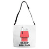Sleep Big Fan Adjustable Strap Totes